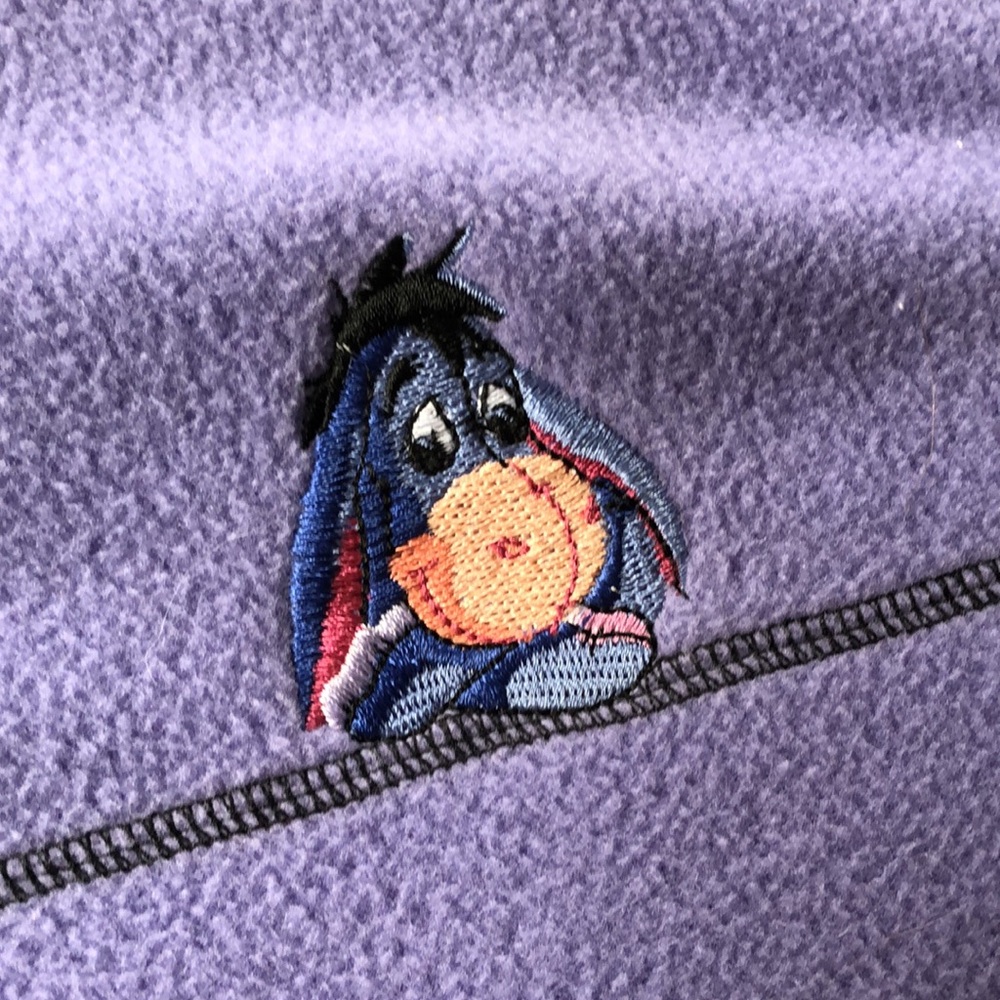 Disney Eeyore‎ V-neck fleece - Picture 2 of 5